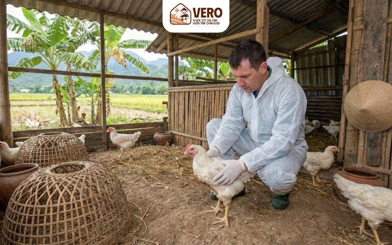 Bệnh ORT là gì và vì sao gà nhiễm bệnh ORT khó kiểm soát